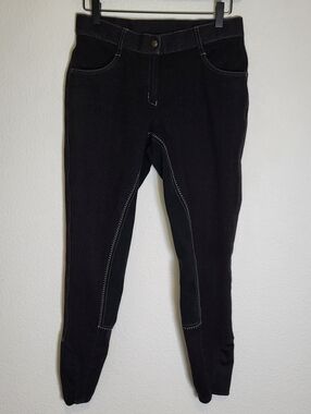 Ovation Leather Lined Horse Riding Breeches size 28